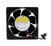LMNCBVYA High-Performance 9WF1224H103 DC 24V 0.32A Axial Cooling Fan - 120x120x38mm, 3-Wire Design for Efficient Cooling