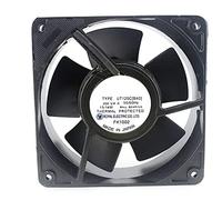 LMNCBVYA High-Performance AC 200V 120mm Full-Metal Cooling Fan UT125C [B40] - 16/14W High Temperature Resistant