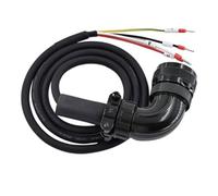 LMNCBVYA High Power Motor Cable MR-PWCNS4CBL3M - 3m Length for 850-1500W Motors