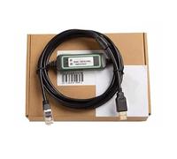 LMNCBVYA High-Speed USB PLC Programming Cable - 3M Gold-Plated FT232RL Chip for Stable Data Communication