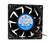 LMNCBVYA ORION FANS OD1238-12HBVXC 120mm 12V High Air Volume Cooling Fan - 0.60A 2-Wire Design for Optimal Performance