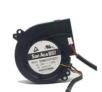 LMNCBVYA Sanyo 24V 97mm Turbo Cooling Fan - 4-Wire 1.62A Fan for Efficient Cooling Solutions