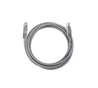 LMNCBVYA Ultra Cat5 Ethernet Cable - 15m Twisted Pair Network Connection for Computers and Broadband - Gray