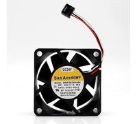 LMNCBVYA - Ventilateur 6500 tr/min avec flux d'air de 23,6 CFM, 9WF0624H404 A90L-0001-0581, 60 x 60 x 25 mm, CC 24 V 0,15 A