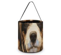 LMNGH Sacs cadeaux avec poignée fourre-tout fourre-tout portable seau cadeau magnifiquement imprimé chien dressage sac à bonbons panier fourre-tout fourre-tout, Dressage de chien, 7.9x8.3 inches