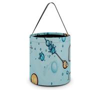 LMNGH Sacs cadeaux avec poignée, sac à bonbons portable, seau cadeau magnifiquement abstrait, biologie, chimie, sac à bonbons imprimé, panier à bonbons, Abstraction Biologie Chimie, 7.9x8.3 inches