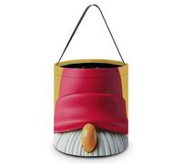 LMNGH Sacs cadeaux avec poignée, sac à bonbons, seau cadeau portable, joli chapeau de nain, sac à bonbons imprimé, panier à bonbons, Chapeau de nain mignon, 7.9x8.3 inches