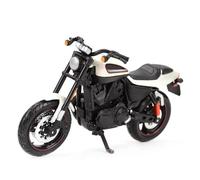 LMNMY Modèle réduit de Jouet 1:18 pour Harley pour Davidson XR 1200X 2011 Modèle De Moto Véhicules Moulés sous Pression Jouets Collection(White)