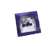 LMNMY Modèle réduit de Jouet Modèle De Moto Miniature en Alliage Moulé sous Pression À L'échelle 1/64, Cadeau d'anniversaire Série Mini, Décorations Bureau(White)