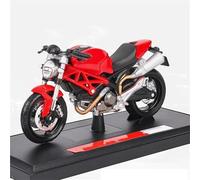 LMNMY Modèle réduit de Jouet pour Ducati Monster 696, Véhicules Moulés sous Pression, Loisirs De Collection, 1:18, Modèle Moto, Jouets