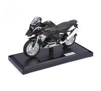 LMNMY Modèle réduit de Jouet Simulation De Moto 1/18, Cadeau Collection, Présentoir pour BMW R1200GS R 1200GS R1200 GS 1200 2017(Nero)