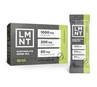LMNT ELEMENTAL LABS Sachets de poudre d'électrolyte céto LMNT | Poudre d'hydratation paléo | Sans sucre, sans ingrédients artificiels | Sel d'agrumes | 30 paquets de bâtons