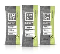 LMNT ELEMENTAL LABS Sachets de poudre d'électrolyte céto LMNT | Poudre d'hydratation paléo | Sans sucre, sans ingrédients artificiels | Sel d'agrumes | 30 paquets de bâtons