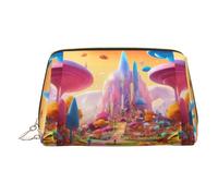 LMNUDS Candy Land Trousse de toilette compacte pour femme, doré, Taille unique