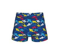 LMNvbz Boxer classique imprimé requin pour homme, Noir , XXL