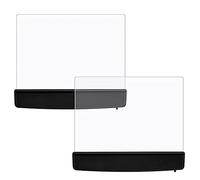 Lmohuytf 2 PièCes LED Liseuse Veilleuse Livre Famille éTude LumièRe Soin des Yeux Lampe de Lecture Portable LumièRe pour la Lecture