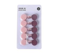 lmoikesz 10 pièces Crochet Mural Cintre Forte capacité portante Facile à Nettoyer ABS Crochet Mural adhésif Crochet Auto-adhésif Crochet Mural Fort, Rose Profond + Rose Clair