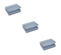lmoikesz 3 Ensemble de Jeu de cartes à jouer organisé et sûr avec étui Transparent, accessoire de cartes à jouer, étui en ABS, Comme le montre 3Ensemble