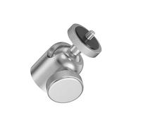 lmoikesz Adaptateur Mini rotule Portable, Support Universel à Visser, Fixation trépied Robuste et Stable pour la randonnée et Le Camping.