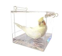 lmoikesz Bain d'oiseaux, Douche intérieure, Petite Cage de Bain,S | essentiel de salle de , Mini Station d'eau pour pollinisateurs