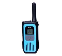 lmoikesz Batteries pour Talkie-walkie Adulte Enfant, Port USB-C, Fonctionnement Mains Libres, autonomie. Camping, fêtes, Bleu Roi