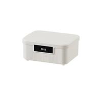 lmoikesz Boîte très Pratique de 4 litres avec Serrure à Combinaison,Blanc | médicaments dans un coffret spacieux et élégant.