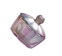 lmoikesz Bol à godet pour nail art, récipient compact en verre transparent pour liquide acrylique, idéal pour les professionnels du nail art. Aspect cristallin, délicat et élégant. Couvercle inclus.