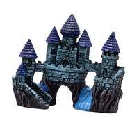 lmoikesz Décoration d'aquarium en Forme de château avec Une Touche Maritime Qui ravira pour Tous Les Amoureux des milieux Aquatiques. Accessoires de décoration pour Aquariums d'eau mer, StyleC