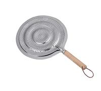 lmoikesz Diffuseur Thermique Rond avec poignée en Chaleur Diffuseur Bois café de Cuisson de Cuisine en métal mijo-Bague