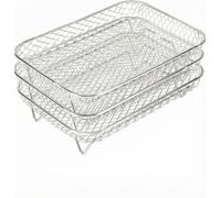 lmoikesz Grille empilable à triple couche pour friteuse à air chaud,UN | la cuisson.