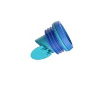lmoikesz Joints d'étanchéité épais pour brides de toilettes, bouchons anti-odeurs durables, pour une salle de bain toujours fraîche. Joint d'étanchéité épais pour bonde, bleu, 12.5 x 12.5 x 8 cm