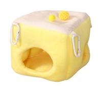 lmoikesz Joli lit pour Hamster, Niche Douillette pour Petits Animaux. Intérieur Moelleux et rembourré pour des Siestes agréables et Un Refuge Confortable. Nid Douillet pour Hamster Cochon d'Inde.