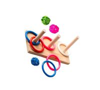 lmoikesz Jouets d'entraînement pour Oiseaux conçus pour favoriser Le Jeu Actif et Le développement des compétences des perroquets et calopsittes. Jouet éducatif interactif pour Apprendre Tours