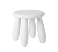 lmoikesz Ménage Enfants en Plastique Tabouret Court Adulte Chaise Maison Maternelle Étage Petit Banc Antidérapant Enfants Meubles, Blanc