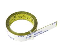 lmoikesz Mètre ruban auto-adhésif : outil fiable pour les travaux de menuiserie et mesures précises. Règle adhésive pour table, scie à onglets, support en acier, mesure métrique.