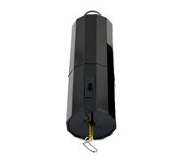 lmoikesz Moteur Rotatif Noir Suspendu pour carillons éoliens de Jardin, tranquillité, Facile à Utiliser avec Crochet, Moteur ABS, Noir