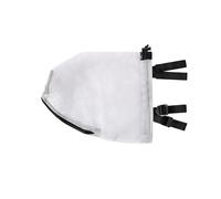 lmoikesz Muselière pour Chien, Housse de réglable, Durable, Respirante, Anti-moustiques, pour Masque de randonnée en Polyester pour Animaux Compagnie, Blanc, 40 * 21 * 28CM