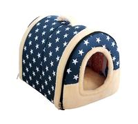 lmoikesz Nid Douillet Pliable pour Chiens et Chats, avec Coussin Chaud Amovible. Facile à Transporter. Fond antidérapant en Tissu Oxford.