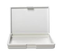 lmoikesz Palette de Peinture Aquarelle hermétique pour Enfants, Plateau à Gouache, boîte Durable et Facile à Nettoyer, Plateau pour Peinture Acrylique Professionnelle, Blanc, S