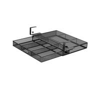 lmoikesz Panier de Rangement Coulissant en métal à Placer sous Un tiroir de Bureau : Solution de Rangement Suspendue et Invisible à Long Terme.