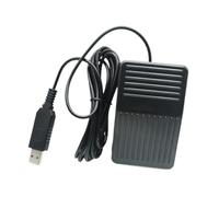 lmoikesz Pédale de Commande USB pour Jeux vidéo Mains Libres, Compatible avec Toutes Les configurations de Jeu. Commande au Pied Personnalisable. Interrupteur au Pied USB. Pédale Unique.