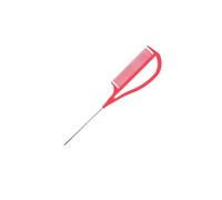 lmoikesz Peigne de coiffure fin, outil de coupe pour queue rat, idéal pour les techniques tissage cheveux professionnelles. Crêpe à dents larges pour coiffeur, tresses, Rose, 26.3x5.5cm