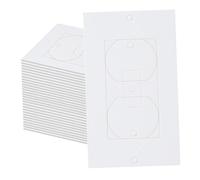 lmoikesz Plaques isolantes pour Prises électriques, Joint EVA Facile à Installer, Isolant Mural, Mastic d'étanchéité pour interrupteurs, Robuste et résistant, pour Toutes