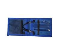 lmoikesz Pochette organisatrice de soins infirmiers multifonctionnelle et compacte, idéale pour les infirmières, les pharmaciens, dentistes, assistants médicaux, etc, Bleu vif, 11.5 x 26 cm