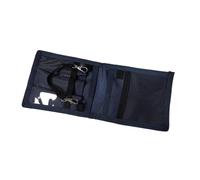 lmoikesz Pochette organisatrice de soins infirmiers multifonctionnelle et compacte, idéale pour les infirmières, les pharmaciens, dentistes, assistants médicaux, etc, Bleu foncé, 11.5 x 26 cm