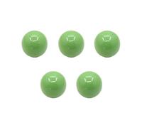 lmoikesz Poignées de boutons en céramique faciles à installer, 5 pièces, pour tiroirs et portes, boutons de garde-robe faciles à installer et à utiliser, Vert, grande taille