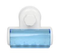 lmoikesz Porte-brosse à dents mural minimaliste avec ventouse pour un accès | sous la douche : il suffit de tirer la brosse à dents vers l'avant. Porte-gobelet pour bain de bouche. Gain de place.