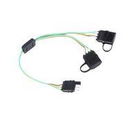 lmoikesz Rallonge de câble de remorque 5 cm pour camping-cars, camions et bateaux, Pour assurant une présence routière sécuritaire. Prise rallonge pour barre lumineuse d'attelage 4 broches pour