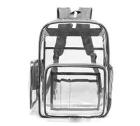 lmoikesz Sac à Transparent en PVC Transparent, très résistant, idéal pour Les événements Scolaires, Les Concerts, Les événements dans Les stades, B