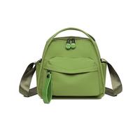 lmoikesz Sacs à bandoulière en nylon indispensables pour les passionnés. Sac à main générique, sac bandoulière polyvalent avec fermeture éclair pour plus d'organisation, vert